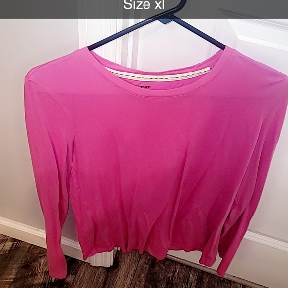 crown & ivy Tops - Pink Women's Top